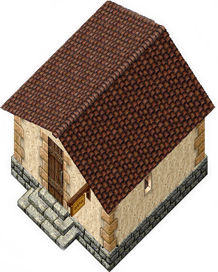 Small Stone and Plaster House